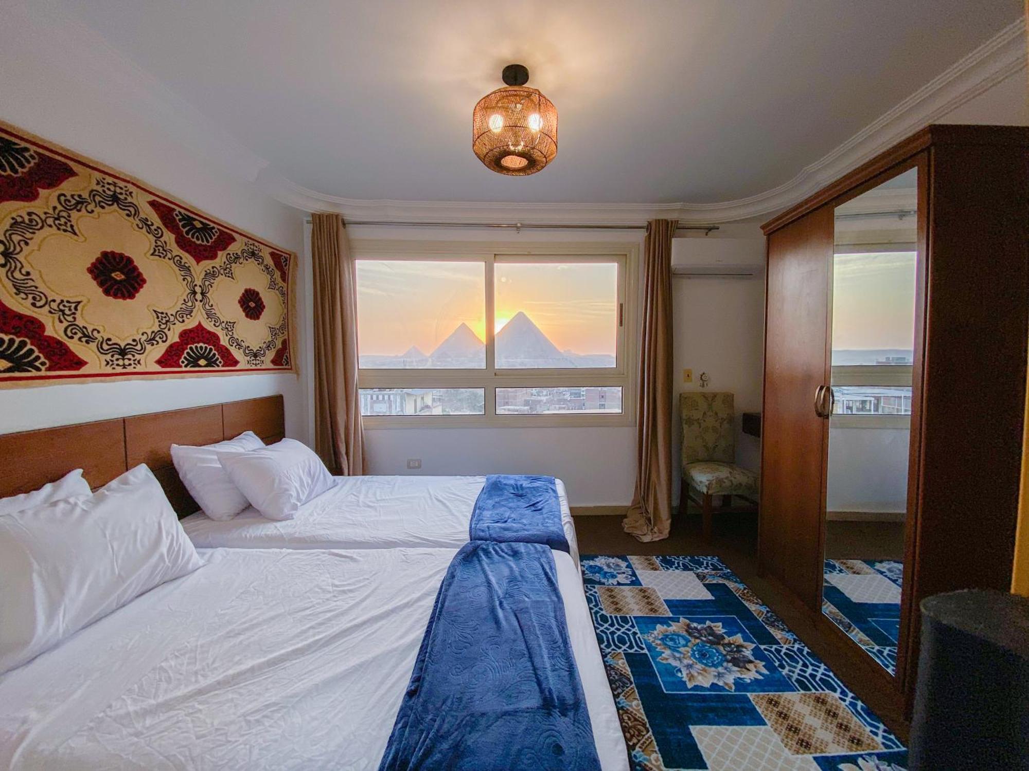Hotel Oscar Pyramids View à Nazlet el-Sîsi Extérieur photo