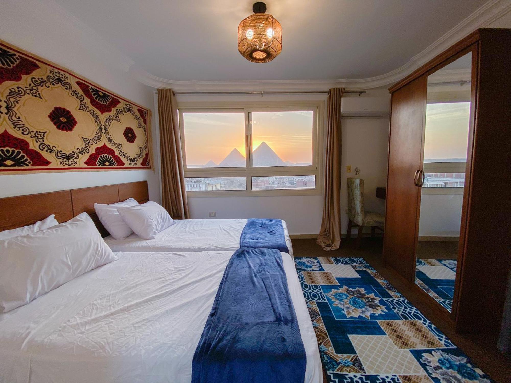 Hotel Oscar Pyramids View à Nazlet el-Sîsi Extérieur photo