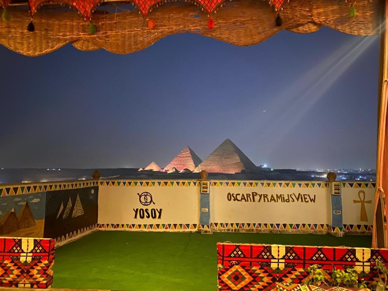 Hotel Oscar Pyramids View à Nazlet el-Sîsi Extérieur photo