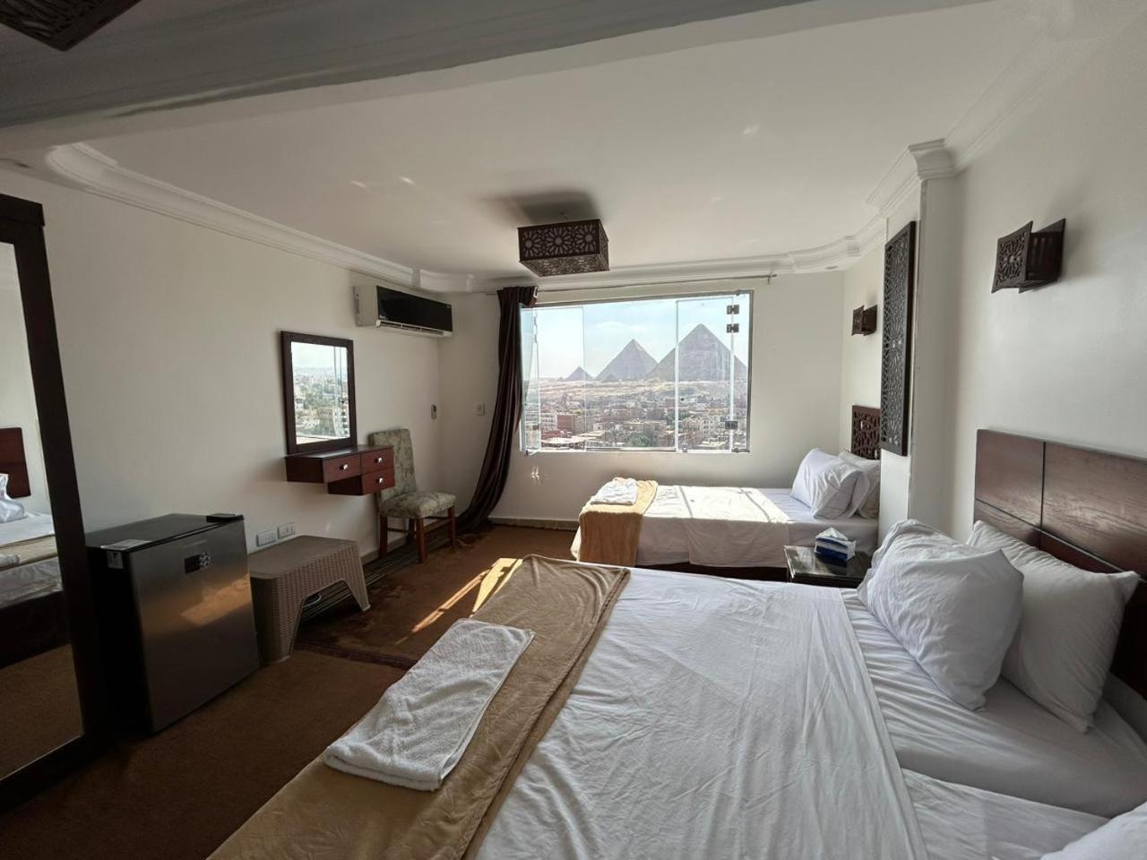 Hotel Oscar Pyramids View à Nazlet el-Sîsi Extérieur photo