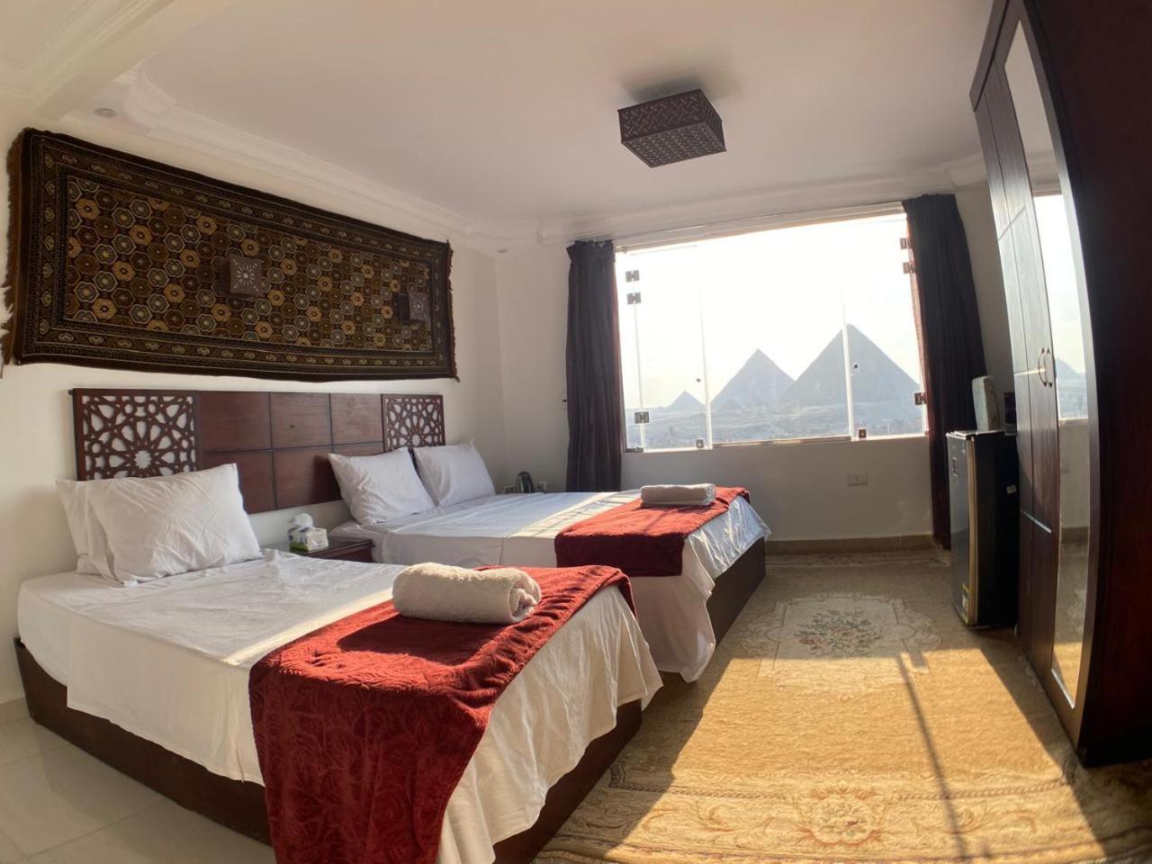 Hotel Oscar Pyramids View à Nazlet el-Sîsi Extérieur photo