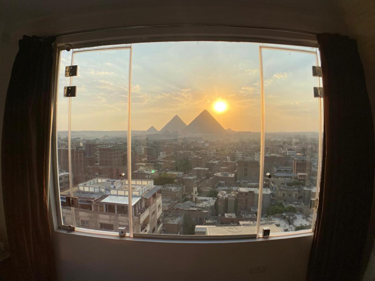 Hotel Oscar Pyramids View à Nazlet el-Sîsi Extérieur photo