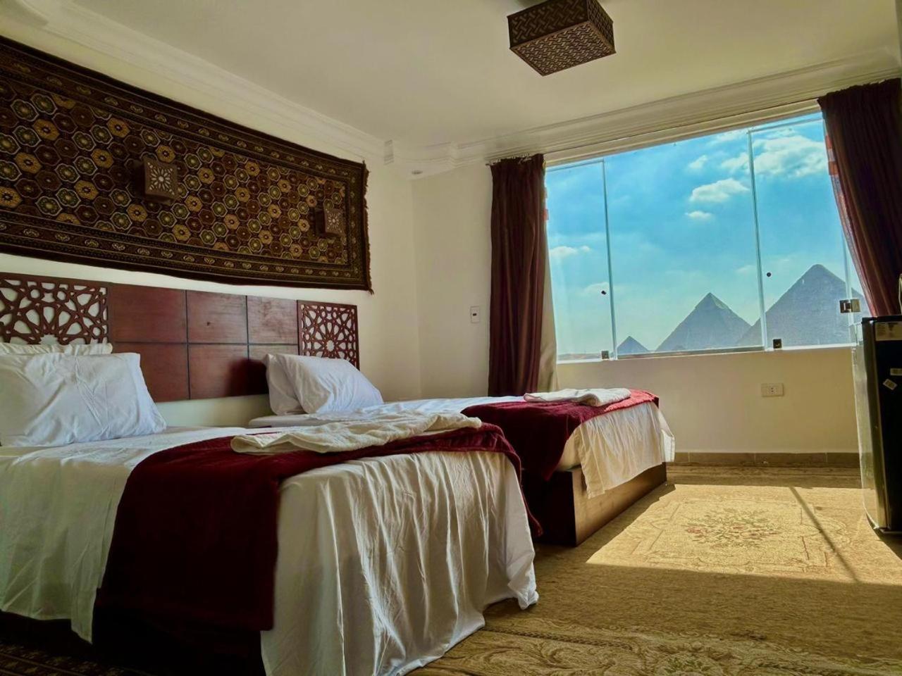 Hotel Oscar Pyramids View à Nazlet el-Sîsi Chambre photo
