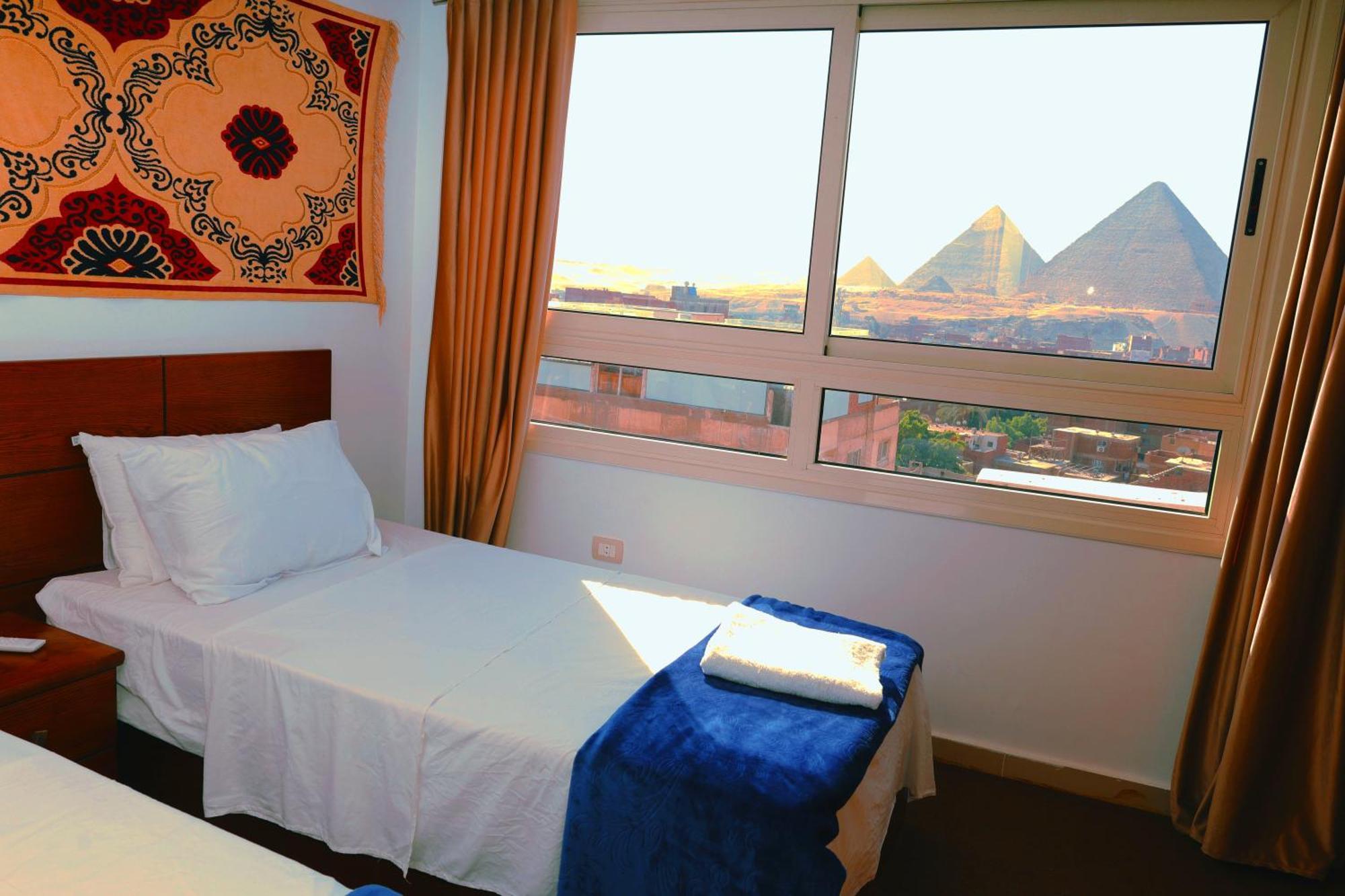 Hotel Oscar Pyramids View à Nazlet el-Sîsi Extérieur photo