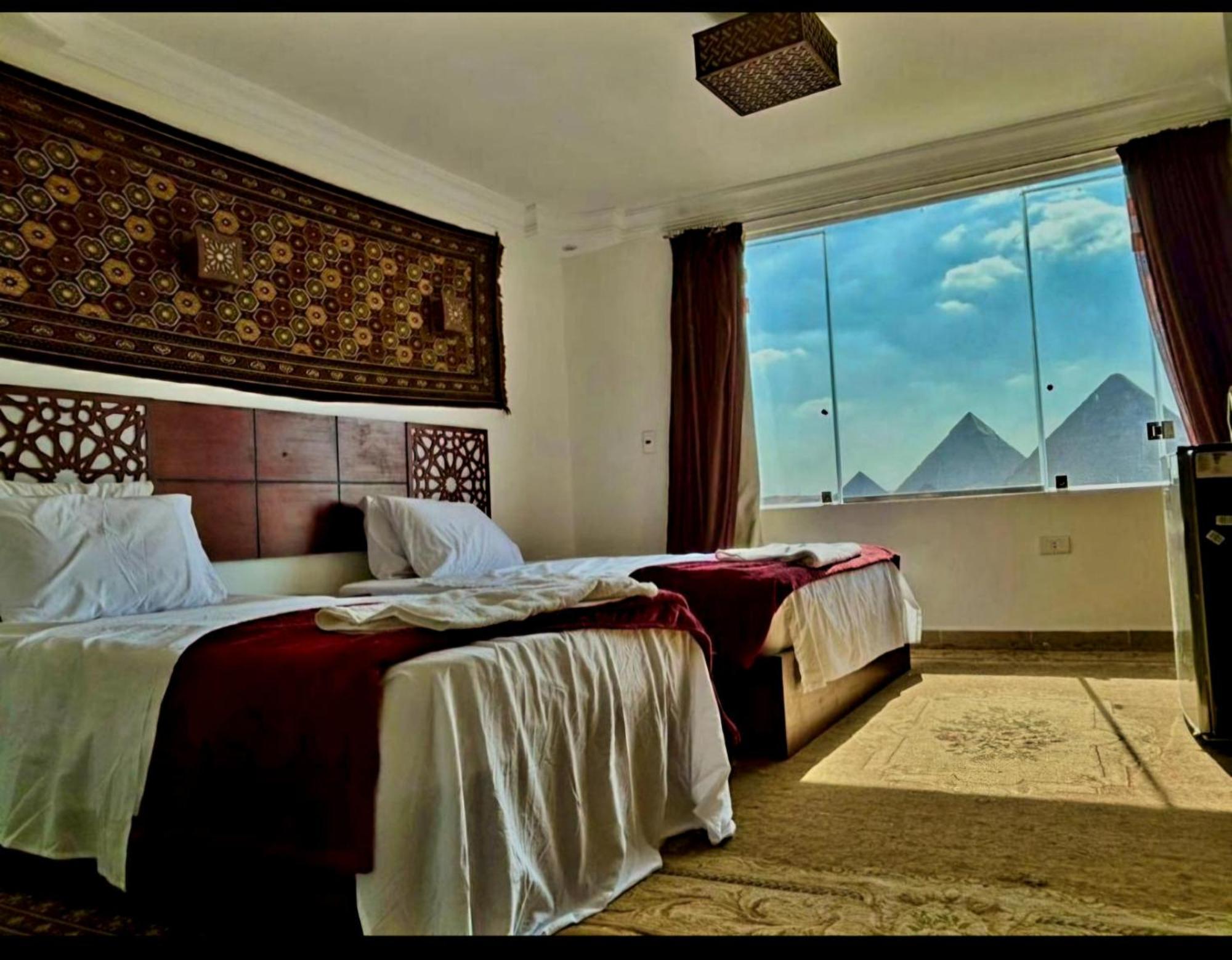 Hotel Oscar Pyramids View à Nazlet el-Sîsi Chambre photo