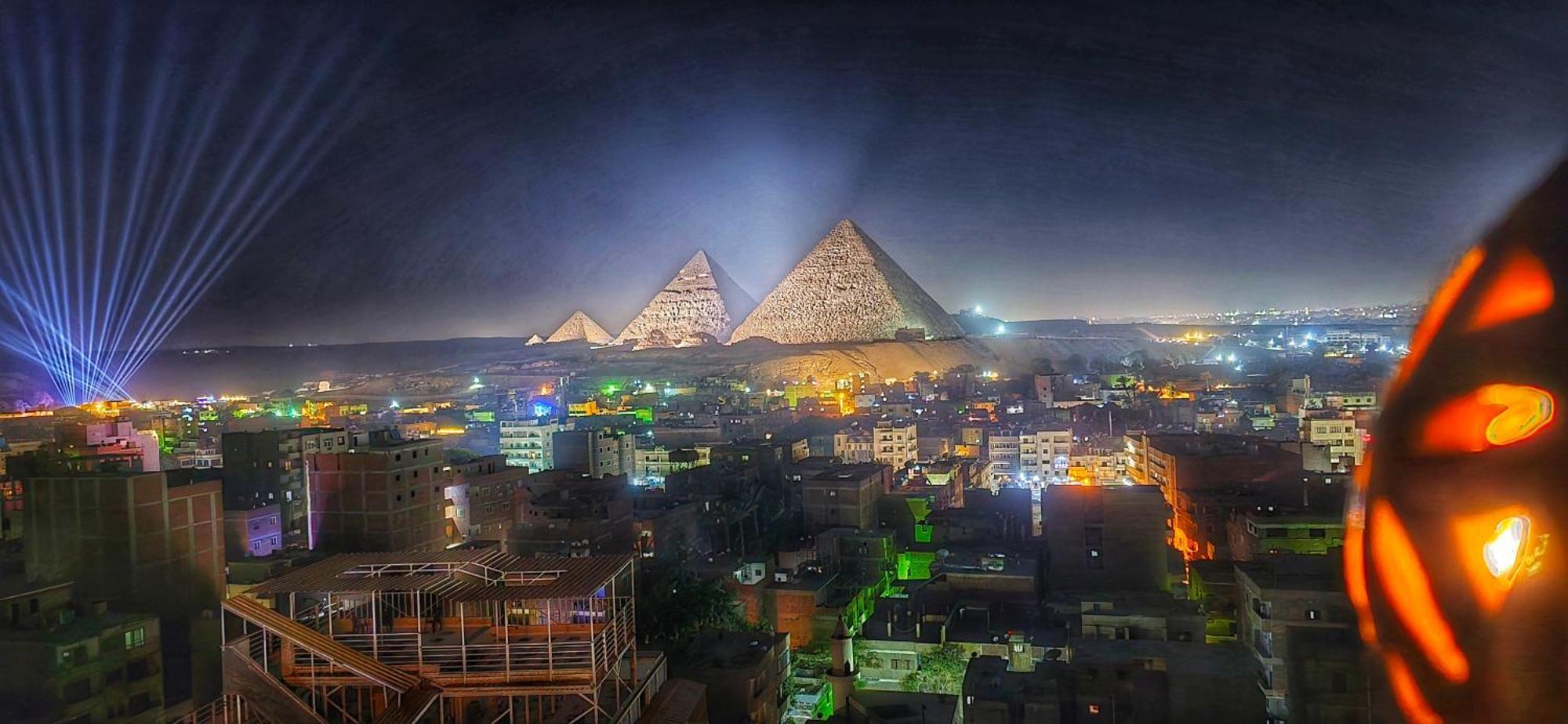Hotel Oscar Pyramids View à Nazlet el-Sîsi Extérieur photo