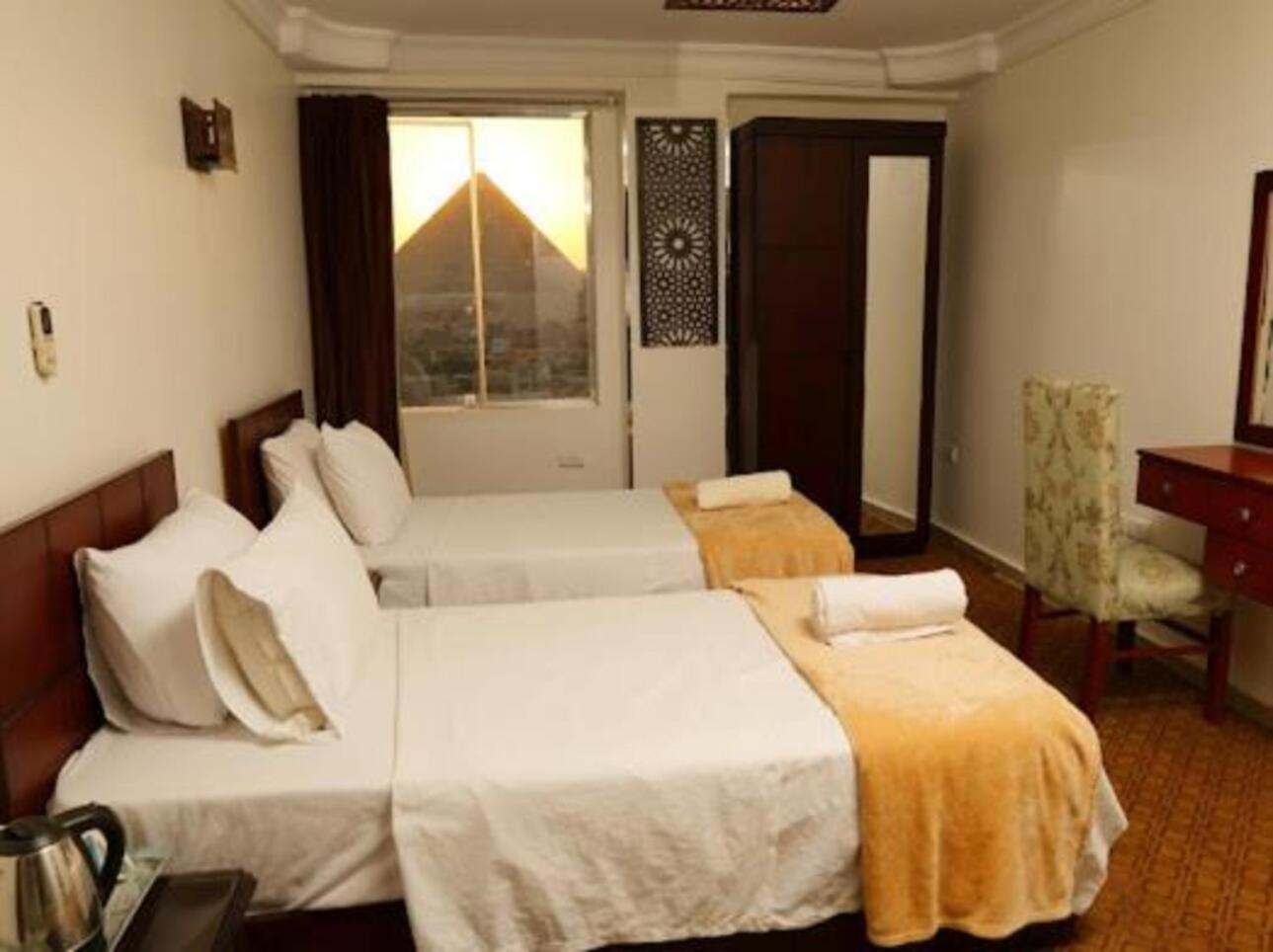 Hotel Oscar Pyramids View à Nazlet el-Sîsi Extérieur photo