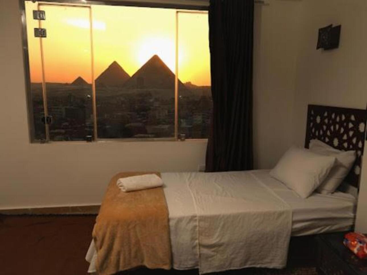 Hotel Oscar Pyramids View à Nazlet el-Sîsi Extérieur photo