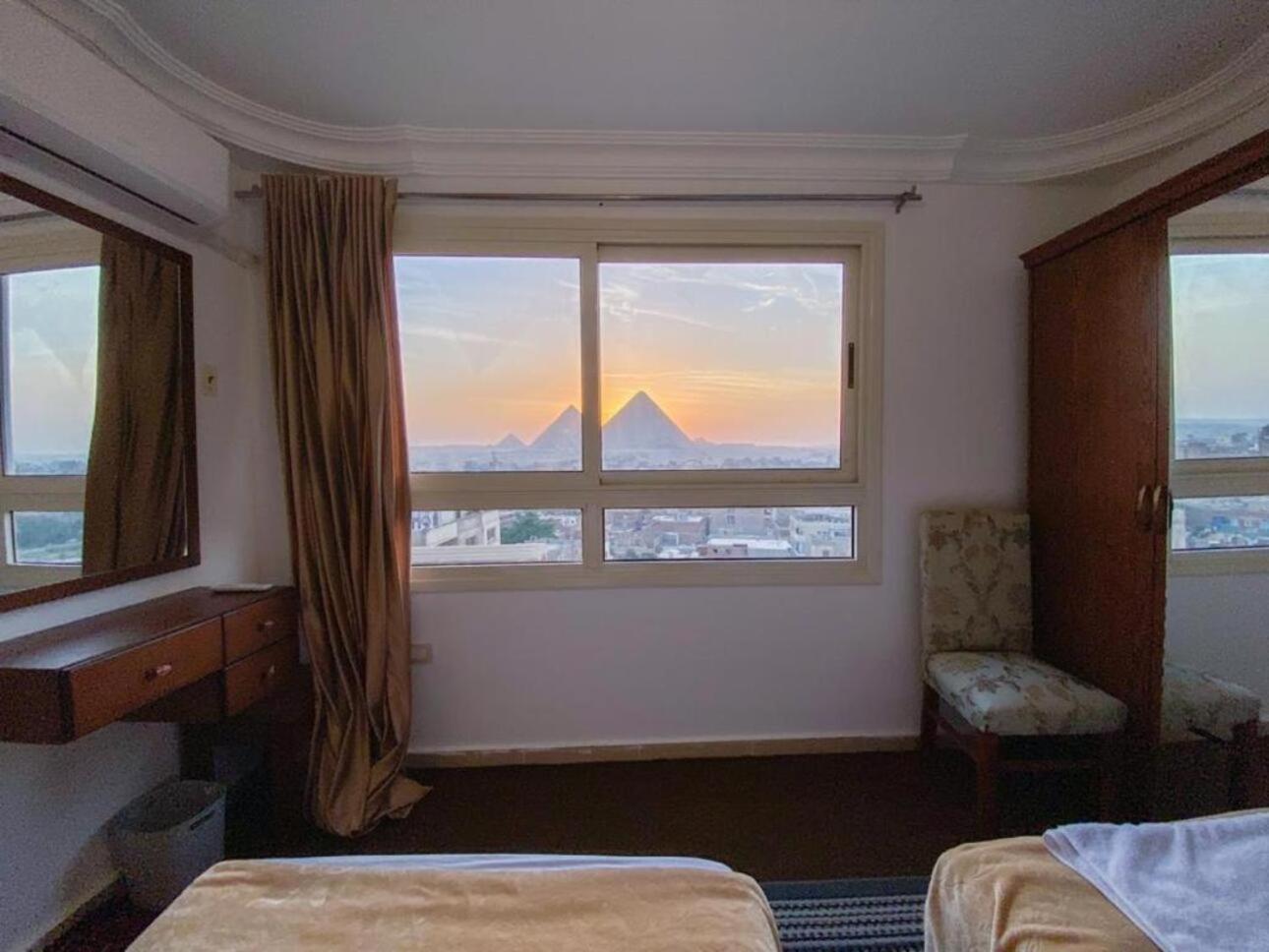 Hotel Oscar Pyramids View à Nazlet el-Sîsi Extérieur photo