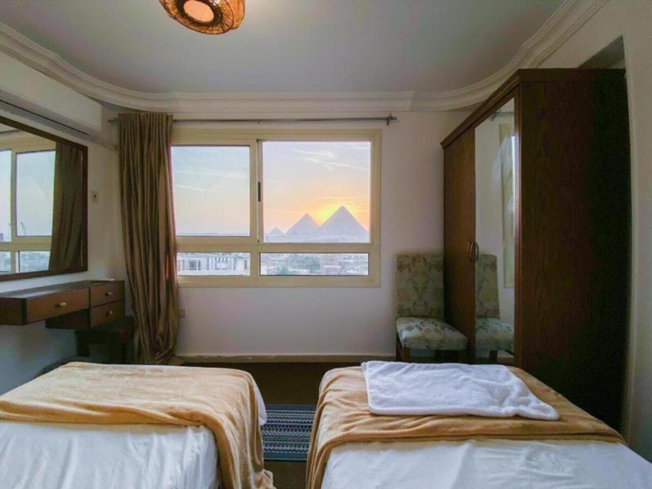 Hotel Oscar Pyramids View à Nazlet el-Sîsi Extérieur photo