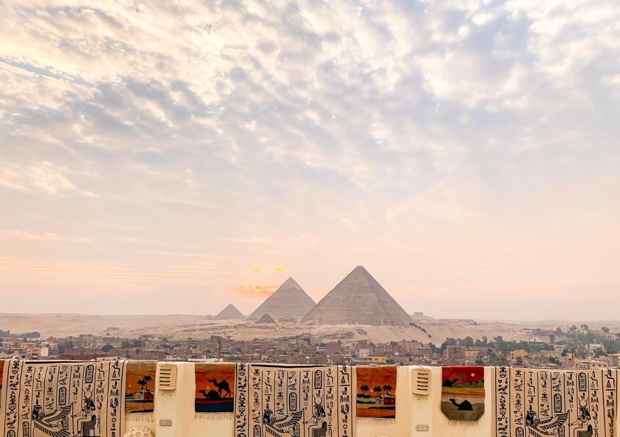 Hotel Oscar Pyramids View à Nazlet el-Sîsi Extérieur photo